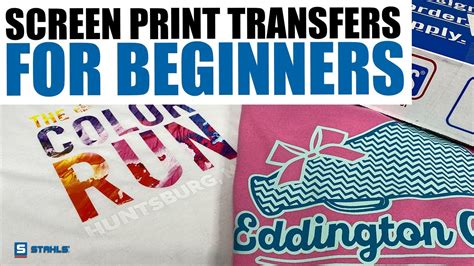 Magical screen printed transfers